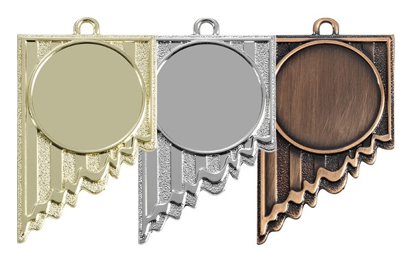 E 198 Medaille Goud-Zilver-Brons compleet LAATSTE Serie OP=OP!!